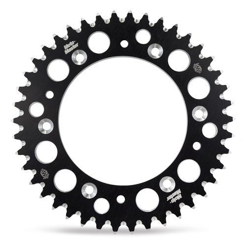MOTO-MASTER ALLOY REAR SPROCKET BLACK 40T (192)(486)