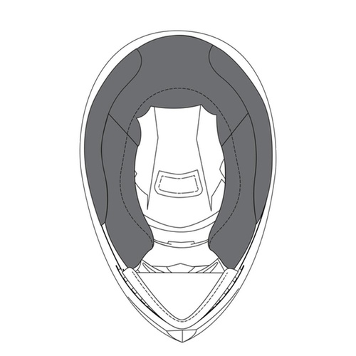 AGV CHEEK PADS SIZE MS K3 SV