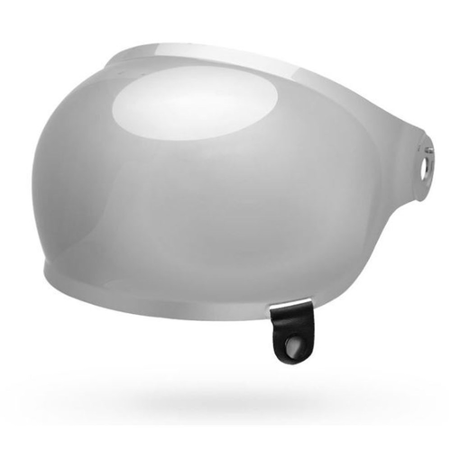 BELL BULLITT BUBBLE VISOR CLEAR W/BLACK TAB