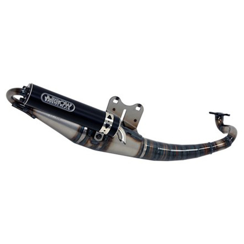 ARROW EXTREME FULL SYSTEM WITH HOMOLOGATED ALUMINIUM BLACK SILENCER - APRILIA SCARABEO 50 STREET / R