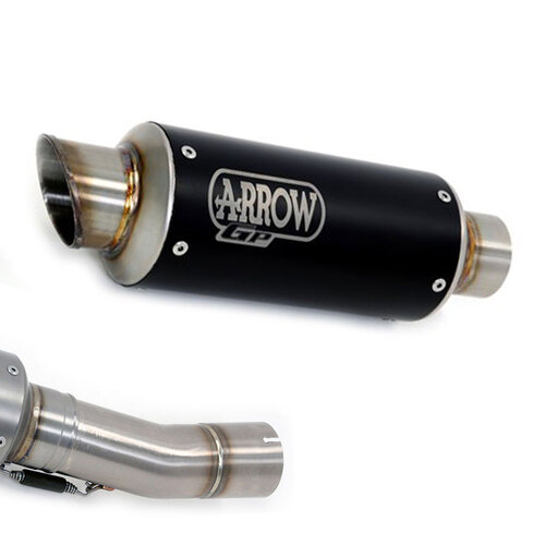 ARROW SILENCER - GP2 RACE SERIES STAINLESS DARK - APRILIA RSV4 '09 -15