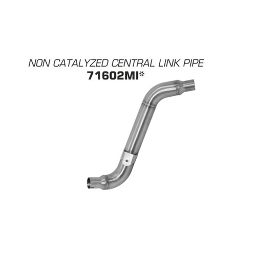ARROW LINK PIPE - STAINLESS NON CATALYZED - BENELLI BN600