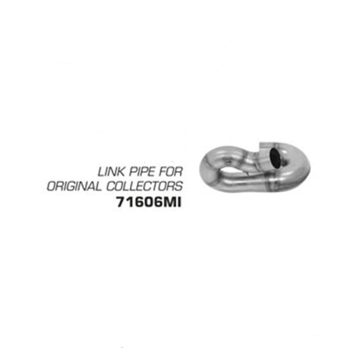 ARROW LINK PIPE - STAINLESS FOR ARROW SILENCERS - HONDA CBR1000RR 