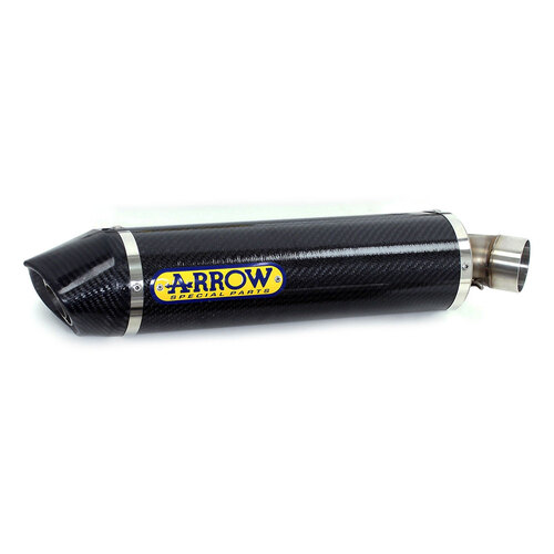 ARROW SILENCER - INDY - RACE CARBON FIBRE WITH CARBON END CAP - HONDA CBR600RR