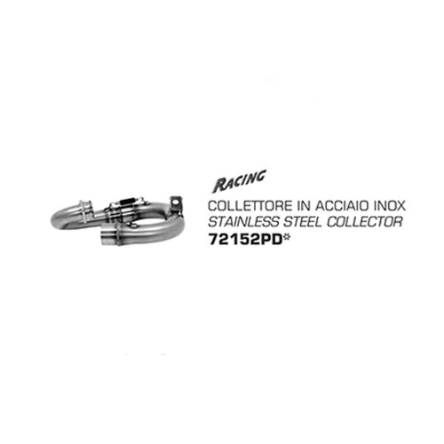 ARROW COLLECTOR - RACING STAINLESS - YAMAHA 