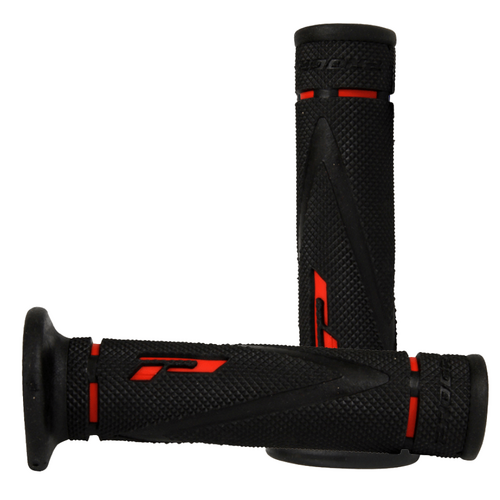 PROGRIP 838 DUAL DENSITY CLOSED GRIP - BLACK RED