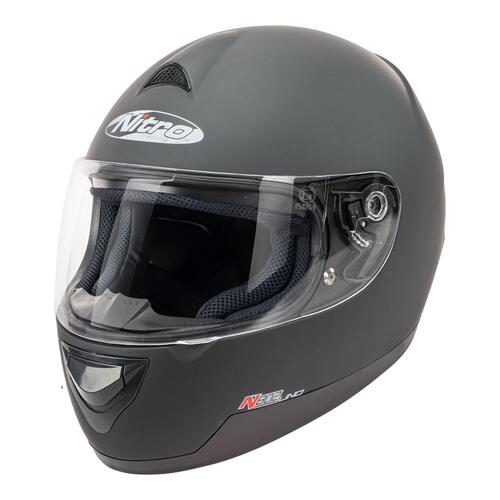 NITRO N802 UNO SATIN BLACK HELMET XS