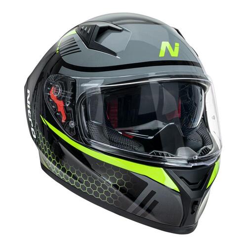 NITRO N501 DVS HELMET BLACK GREEN XS