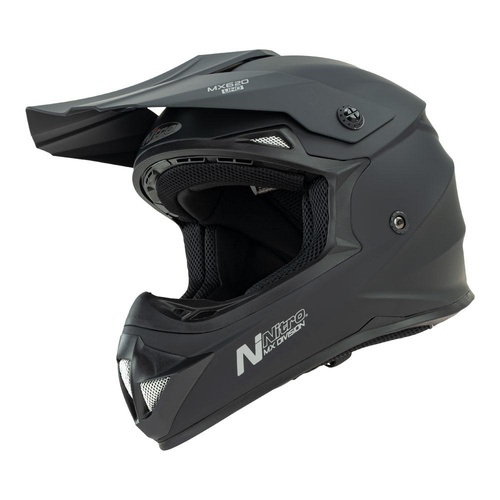 NITRO MX620 PODIUM MATT BLACK XL [SIZE: XL]