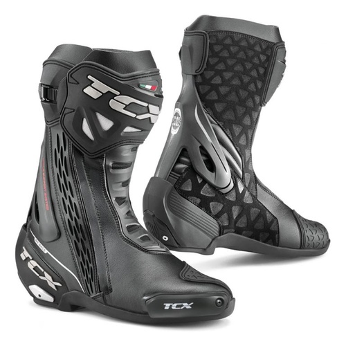 TCX RT-RACE WATERPROOF BOOTS BLACK 38