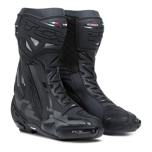 TCX RT-RACE PRO AIR BOOTS BLACK REFLEX 38