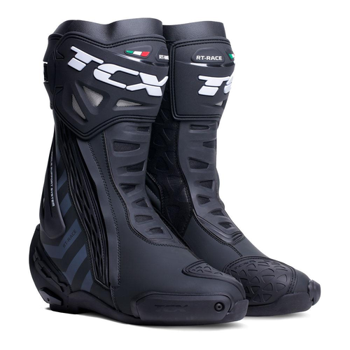 TCX RT-Race Boots Black Dark Grey 38