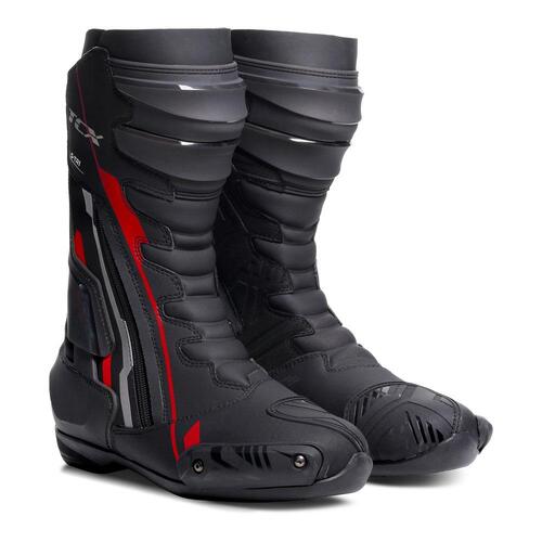 TCX S-TR1 BOOTS BLACK RED WHITE 38
