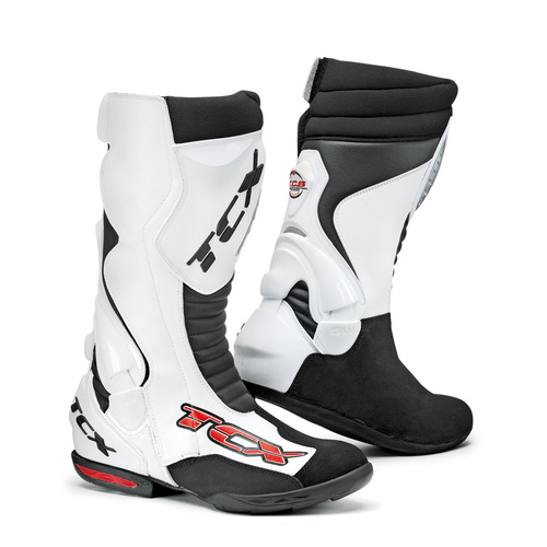 TCX TCS SPEEDWAY BOOTS WHITE 40