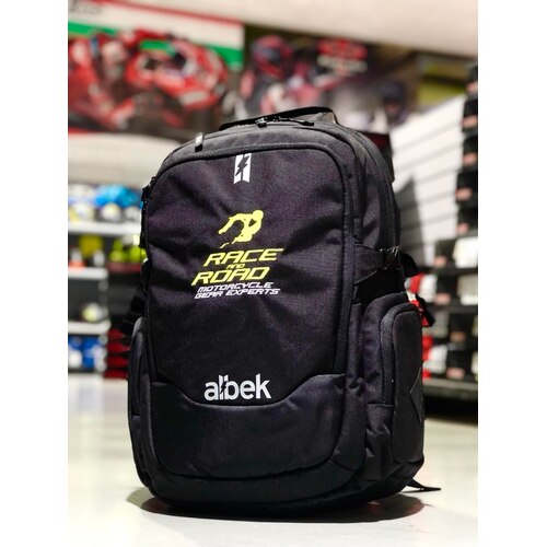 ALBEK DUDLEY BACKPACK COVERT BLACK - RACE AND ROAD EDITION
