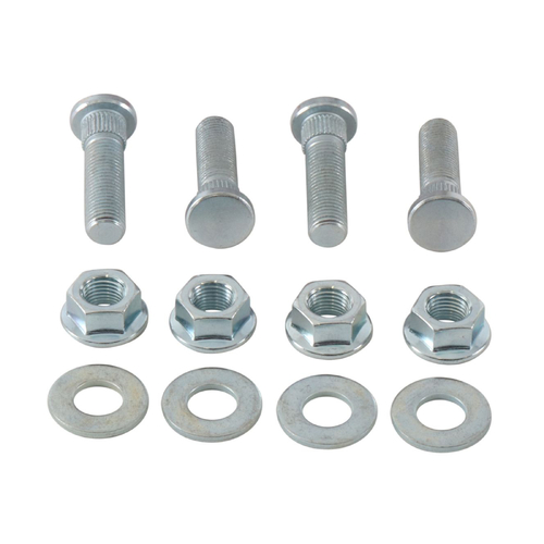 ALL BALLS RACING WHEEL STUD AND NUT KIT FRONT / REAR - 85-1103