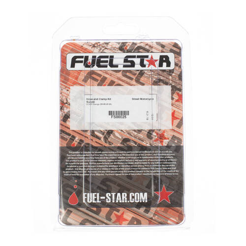 ALL BALLS RACING FUEL HOSE & CLAMP KIT - FS00025