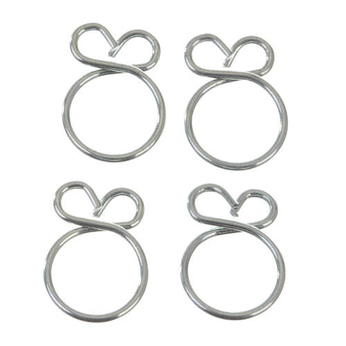 ALL BALLS RACING FUEL HOSE CLAMP KIT 9.7MM WIRE (4 PACK) - FS00041