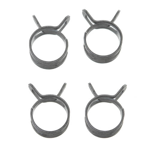 ALL BALLS RACING FUEL HOSE CLAMP KIT 12MM BAND (4 PACK) - FS00043