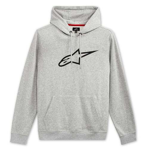 ALPINESTARS AGELESS PULLOVER HOODIE GREY HEATHER BLACK S