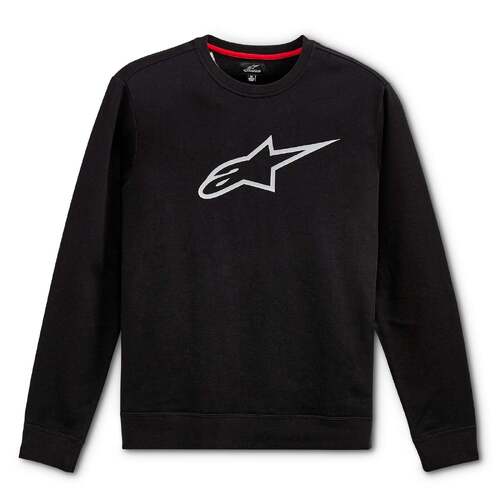 ALPINESTARS AGELESS CREW FLEECE BLACK GREY S