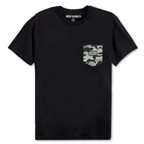 ALPINESTARS POCKET CAMO TEE BLACK S