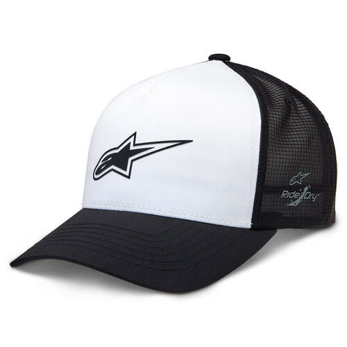 ALPINESTARS ADVANTAGE TECH TRUCKER BLACK WHITE