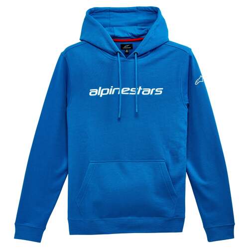 ALPINESTARS LINEAR HOODIE BRIGHT BLUE WHITE S