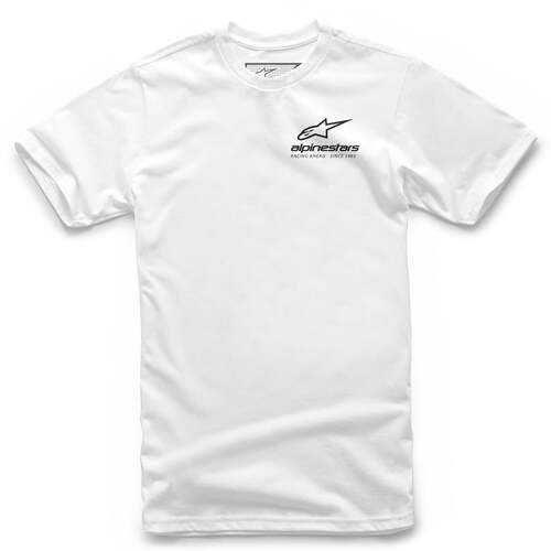 ALPINESTARS CORPORATE TEE WHITE S