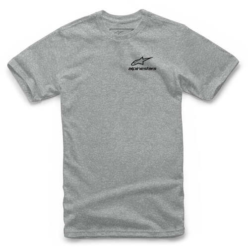 ALPINESTARS CORPORATE TEE GREY HEATHER S