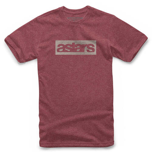 ALPINESTARS EVENT HEATHER TEE BURGANDY HEATHER S