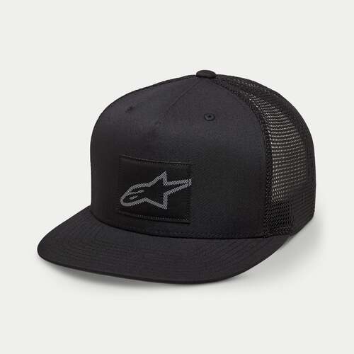 ALPINESTARS SUSSED TRUCKER HAT BLACK BLACK 