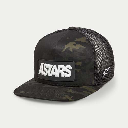 ALPINESTARS CACHE TRUCKER HAT BLACK BLACK 