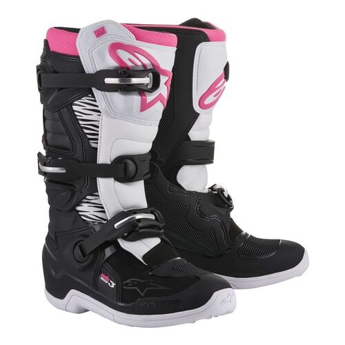 ALPINESTARS STELLA TECH 3 BLACK WHITE PINK 6