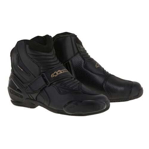 ALPINESTARS STELLA SMX-1 R RIDE SHOE BLACK GOLD 36