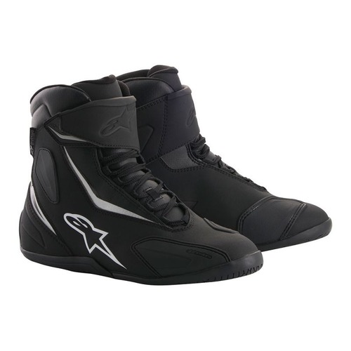 ALPINESTARS FASTBACK 2 DRYSTAR SHOE BLACK WHITE 8
