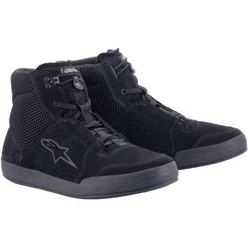 ALPINESTARS CHROME AIR RIDE SHOE BLACK BLACK 06