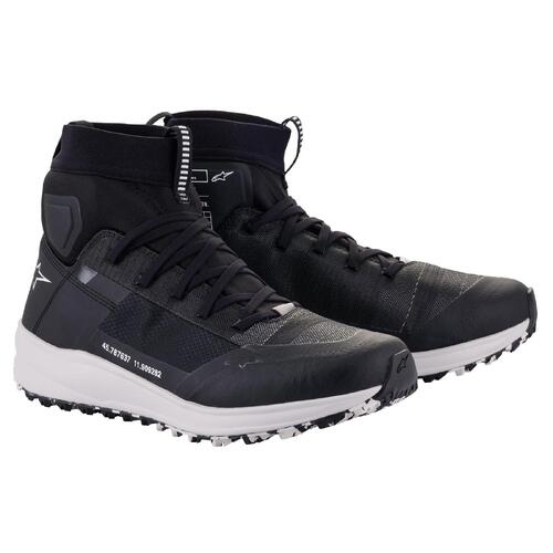 ALPINESTARS SPEEDFORCE RIDE SHOE BLACK WHITE 13