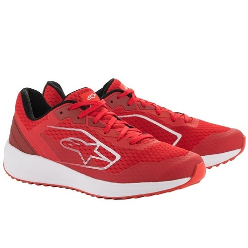 ALPINESTARS META ROAD SHOE RED WHITE 12