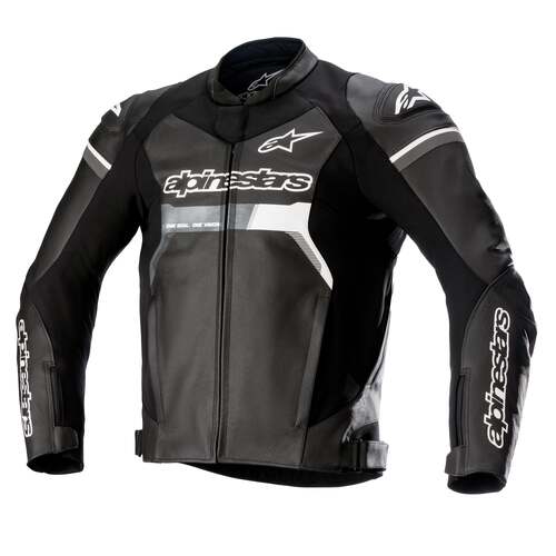 ALPINESTARS GP FORCE LEATHER AIRFLOW JACKET BLACK 48