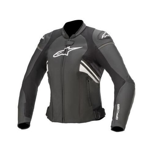 ALPINESTARS STELLA GP PLUS R V3 AIRFLOW JACKET BLACK WHITE 46 (12)