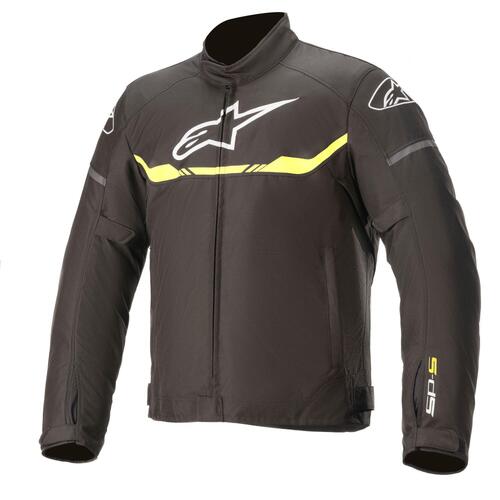 ALPINESTARS T-SP S WATERPROOF JACKET BLACK FLURO YELLOW XXL
