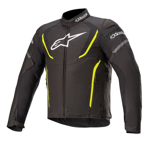 ALPINESTARS T JAWS V3 WATERPROOF JACKET BLACK FLURO YELLOW S