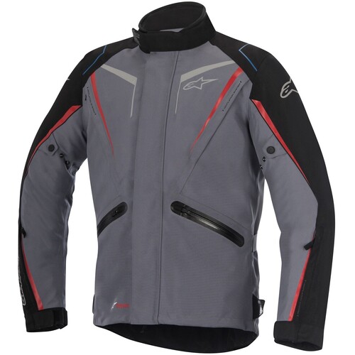ALPINESTARS YOKOHAMA DRYSTAR JACKET DARK GREY RED BLACK S