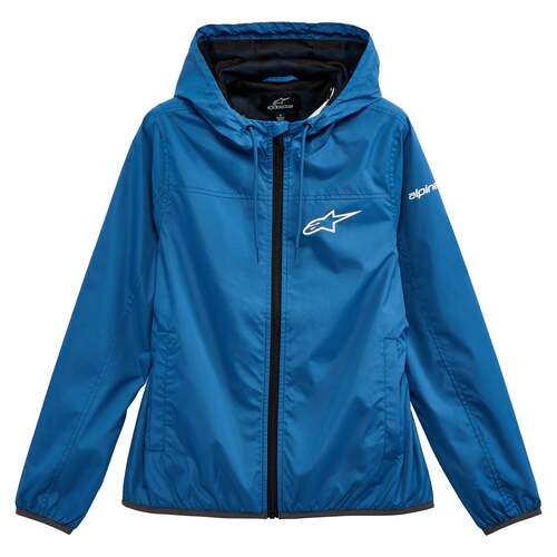 ALPINESTARS WOMENS TREQ WINDBREAKER BLUE XS