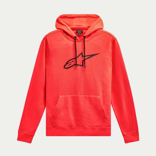 ALPINESTARS AGELESS V2 HOODIE WARM RED BLACK S