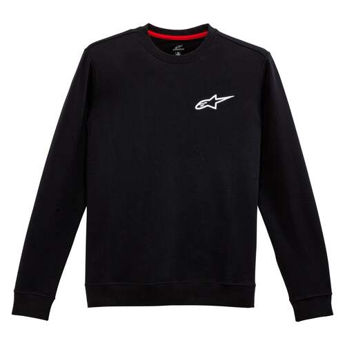 ALPINESTARS AGELESS CHEST CREW FLEECE BLACK S