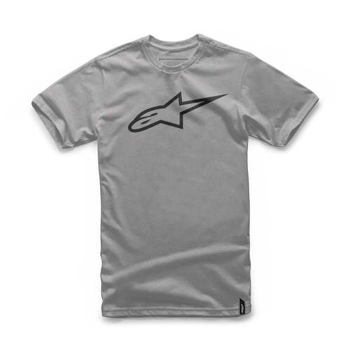 ALPINESTARS AGELESS TEE GREY HEATHER BLACK S