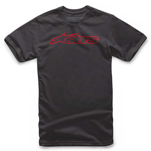 ALPINESTARS BLAZE CLASSIC TEE BLACK RED S