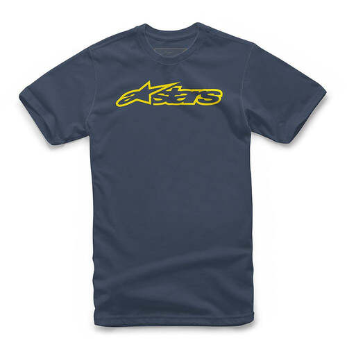 ALPINESTARS BLAZE CLASSIC TEE NAVY YELLOW S